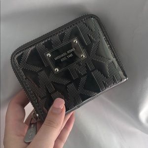 MICHAEL KORS Wallet Grey/Silver
